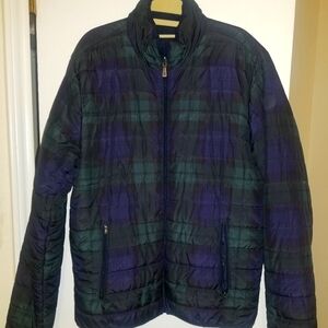 Unisex Brooks Brothers down filled reversible coat